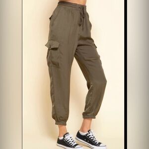 Mittoshop Olive Blended Joggers size L